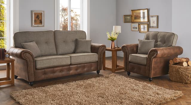 Modular Bespoke Barcelona Fabric Sofa Collection | Red Rose